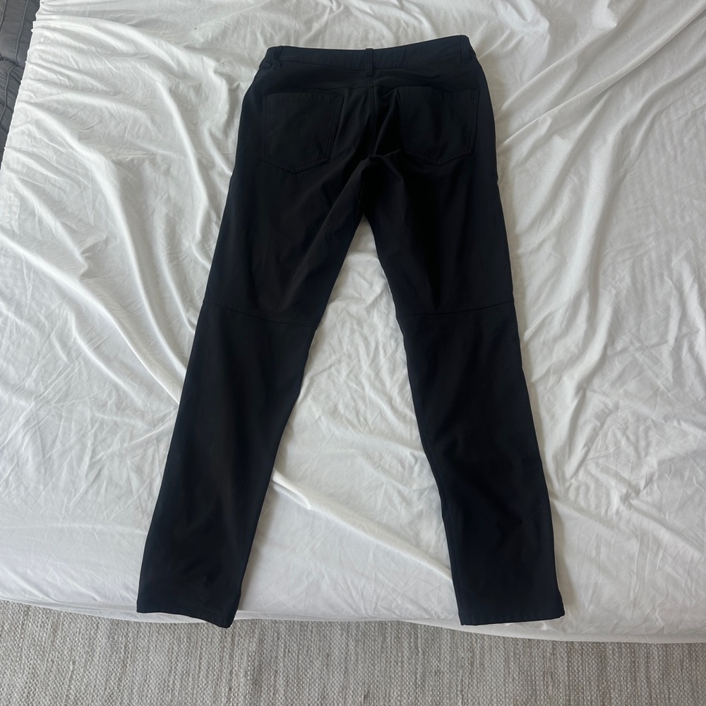 Lululemon men’s ABC Slim-Fit 5 Pocket Pant 32"L Warpstreme casual dress pant - Picture 7 of 12